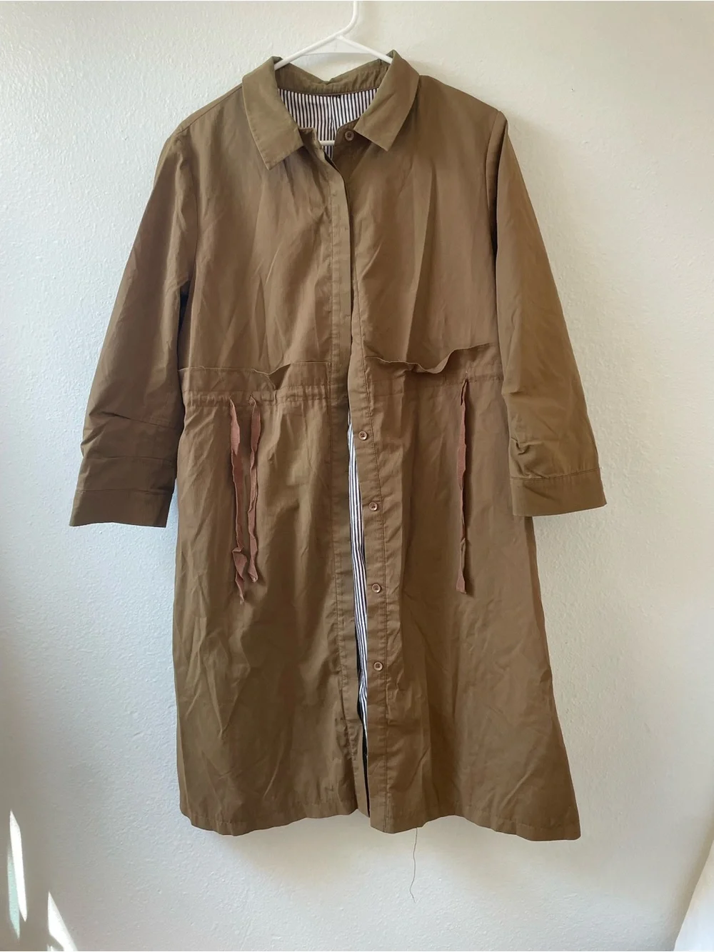 Women’s Lightweight Brown Trench Coat